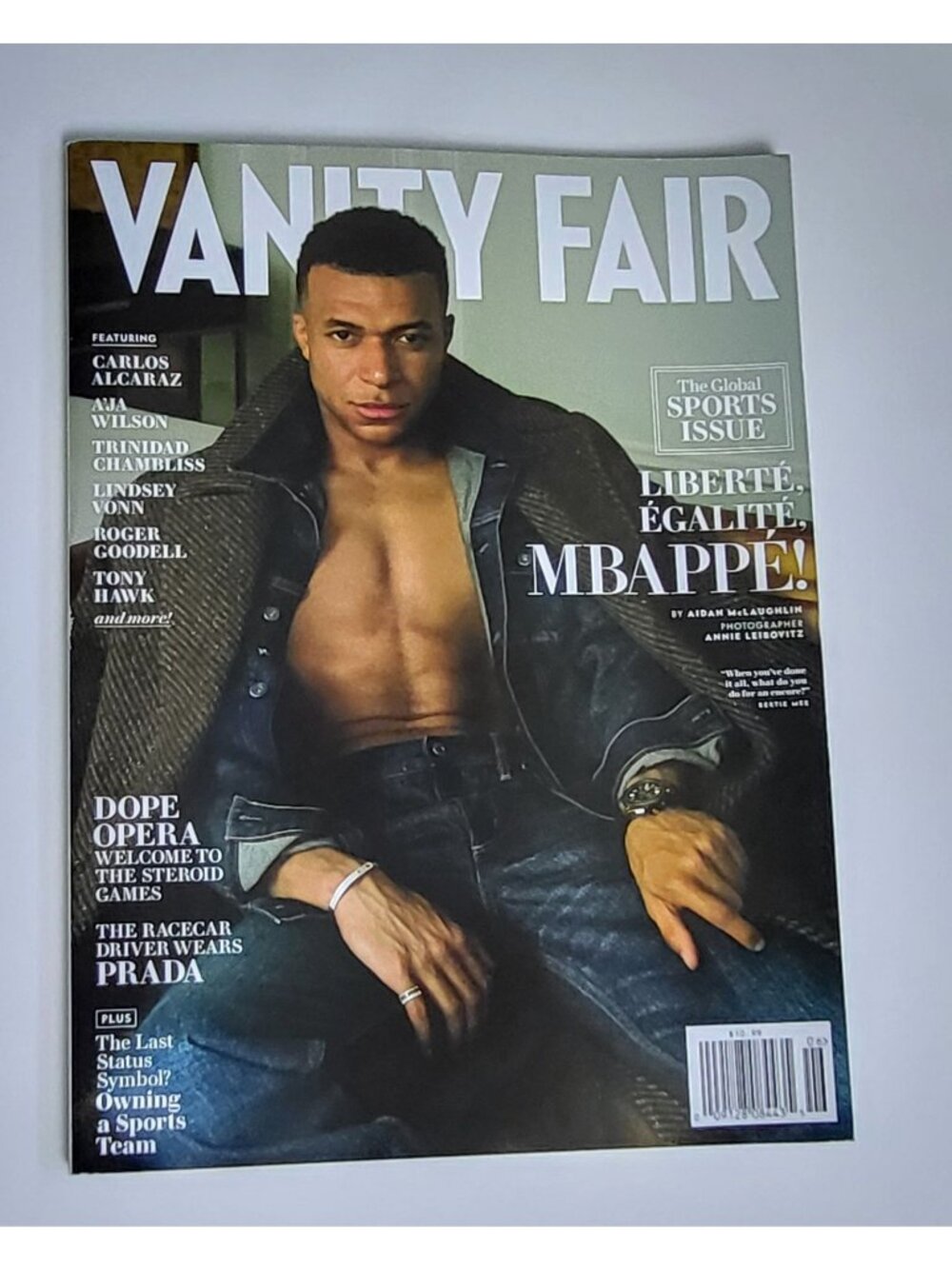 Kylian Mbappé Vanity Fair Global Sports Issue Magazine NEW